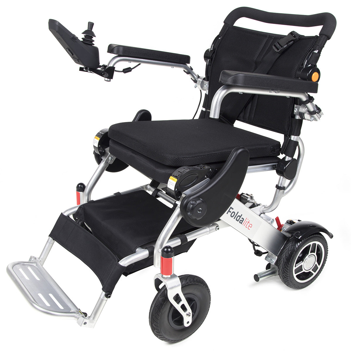 Foldalite Powerchair - Silver